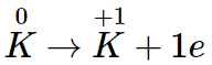 2K  +  2H2O → 2KOH  + H2 | Cân bằng PTHH Potassium