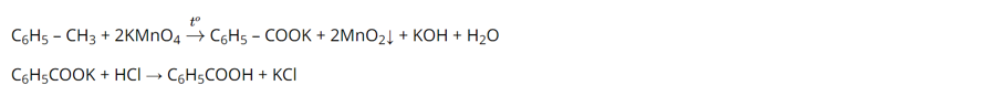 Phản ứng oxi hoá nhóm Alkyl của arene