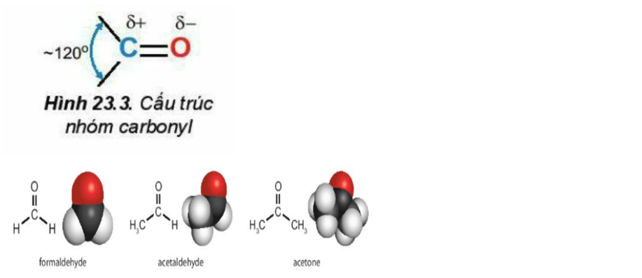 Cấu tạo của hợp chất carbonyl