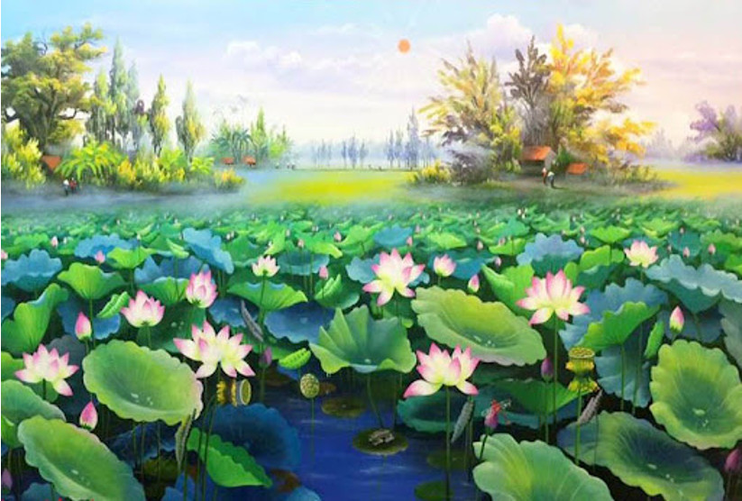 Nêu cảm nhận của bạn về tâm hồn Nguyễn Trãi qua những bài thơ viết về thiên nhiên (ảnh 1)