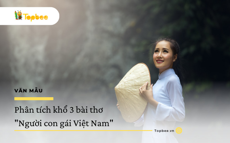Phân tích khổ 3 bài thơ Người con gái Việt Nam