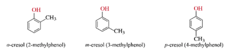 Phân loại phenol 1 nhóm chức OH